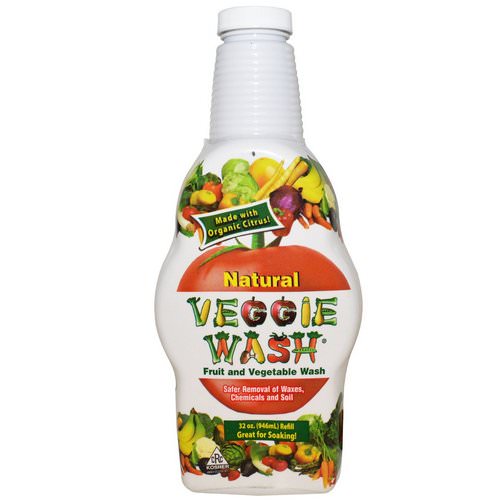 Veggie Wash, Fruit and Vegetable Wash, 32 oz (946 ml) فوائد