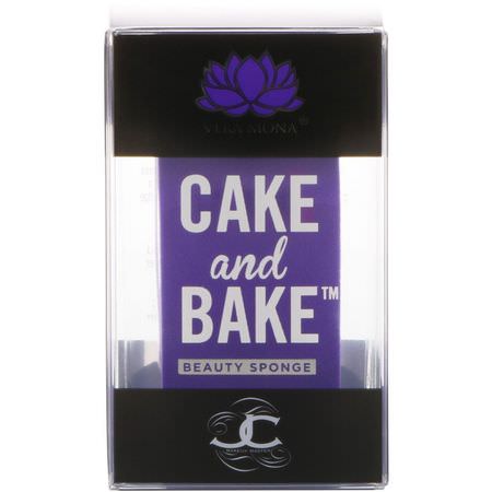 Vera Mona, Cake and Bake Beauty Sponge, 1 Sponge:إسفنجات المكياج, فرش المكياج
