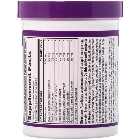 Vibrant Health, U.T. Vibrance, D-Mannose 5,000 mg, Version 1.1, 2.28 oz (64.55 g):صحة المرأة, D-Mannose