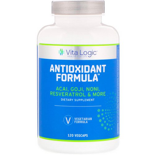 Vita Logic, Antioxidant Formula, 120 Vegcaps فوائد