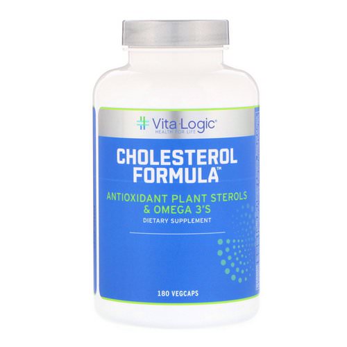Vita Logic, Cholesterol Formula, 180 Vegcaps فوائد