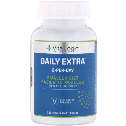 Vita Logic, Daily Extra, 2-Per-Day, 120 Vegetarian Tablets فوائد