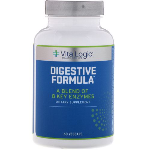 Vita Logic, Digestive Formula, 60 Vegcaps فوائد