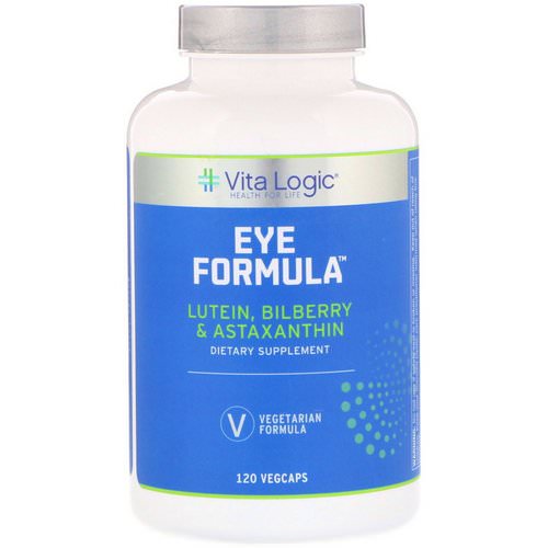 Vita Logic, Eye Formula, 120 Vegcaps فوائد