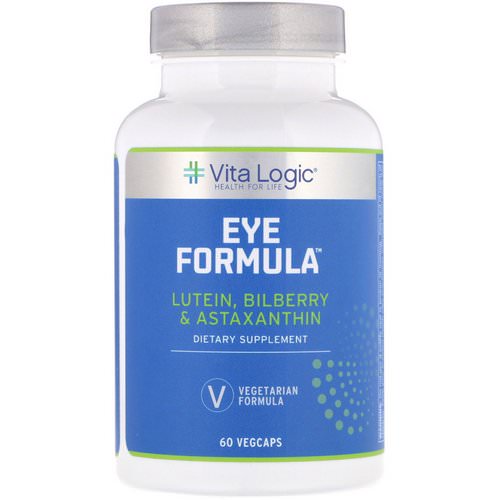 Vita Logic, Eye Formula, 60 Vegcaps فوائد