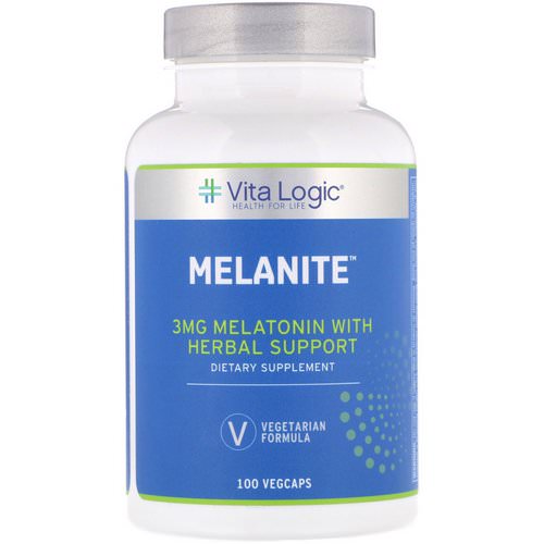 Vita Logic, Melanite, 100 Vegcaps فوائد