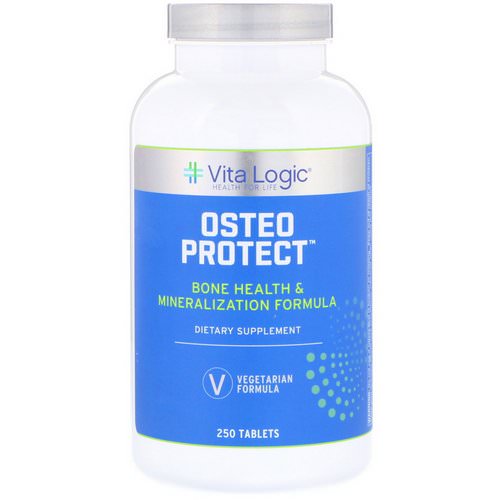 Vita Logic, Osteo Protect, 250 Tablets فوائد