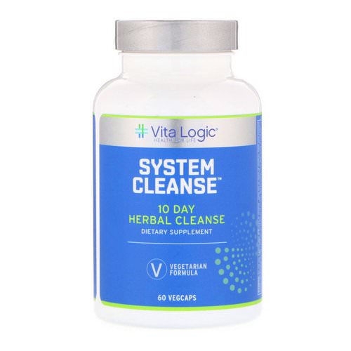 Vita Logic, System Cleanse, 60 Vegcaps فوائد