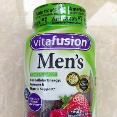 VitaFusion Men's Multivitamins - الفيتامينات المتعددة للرجال, صحة الرجل, المكملات الغذائية
