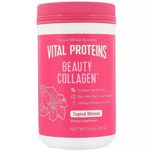 Vital Proteins, Beauty Collagen, Tropical Hibiscus, 9.6 oz (271 g) فوائد