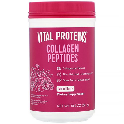 Vital Proteins, Collagen Peptides, Mixed Berry, 10.4 oz (295 g) فوائد
