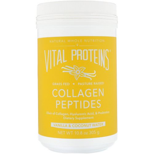 Vital Proteins, Collagen Peptides, Vanilla & Coconut Water, 10.8 oz (305 g) فوائد