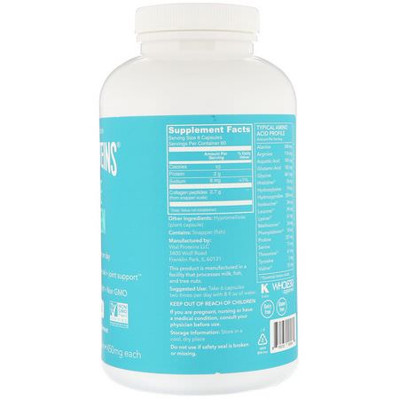 Vital Proteins, Marine Collagen, Wild Caught, 450 mg, 360 Capsules:مكملات الك,لاجين, المفصل