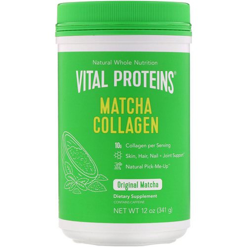 Vital Proteins, Matcha Collagen, Original Matcha, 12 oz (341 g) فوائد
