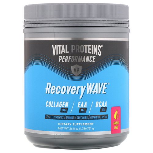 Vital Proteins, Performance, RecoveryWave, Guava Lime, 26.8 oz (761 g) فوائد