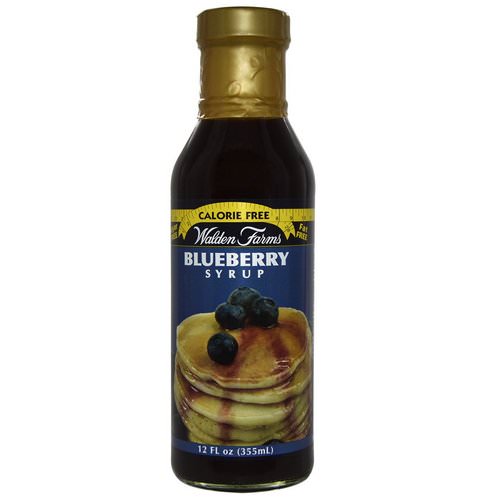 Walden Farms, Blueberry Syrup, 12 fl oz (355 ml) فوائد