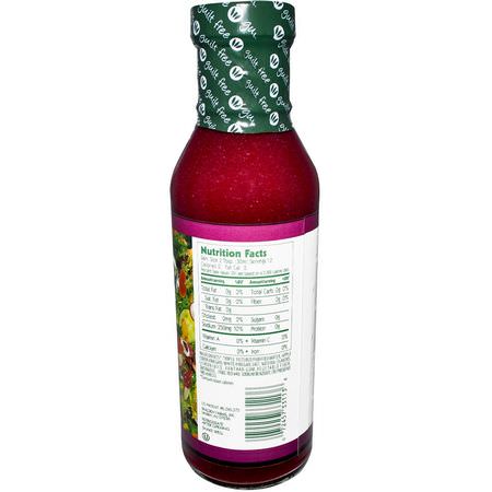 Walden Farms, Raspberry Vinaigrette, 12 fl oz (355 ml):الضمادات, الخل
