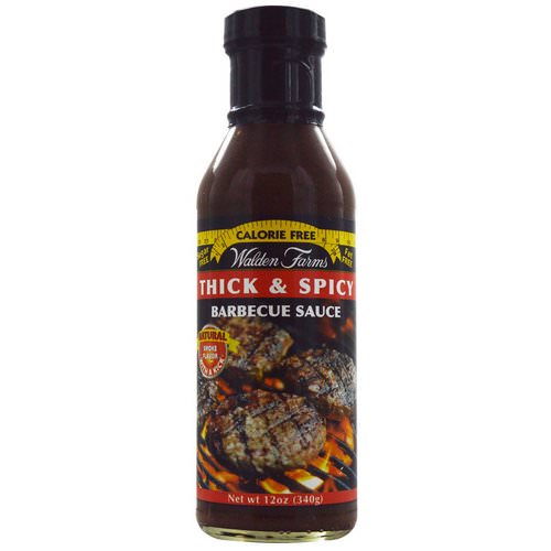 Walden Farms, Thick & Spicy Barbecue Sauce, 12 oz (340 g) فوائد