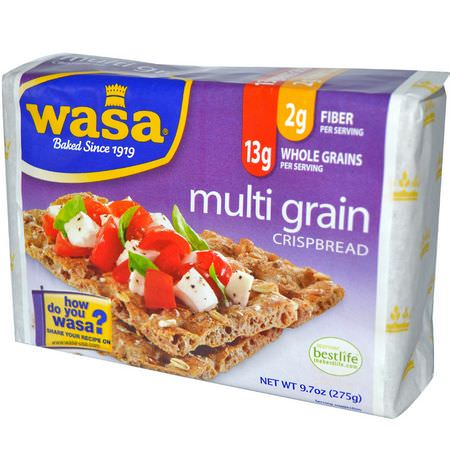 Wasa Flatbread, Crispbread, Multi Grain, 9.7 oz (275 g):