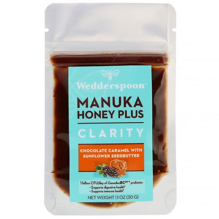 Wedderspoon Manuka Honey Butters Spreads - يحفظ, ينتشر, زبد, عسل مان,كا