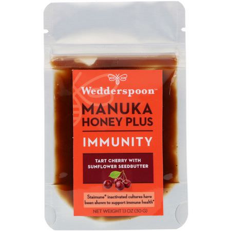 Wedderspoon Manuka Honey - عسل مان,كا, منتجات النحل, المكملات الغذائية