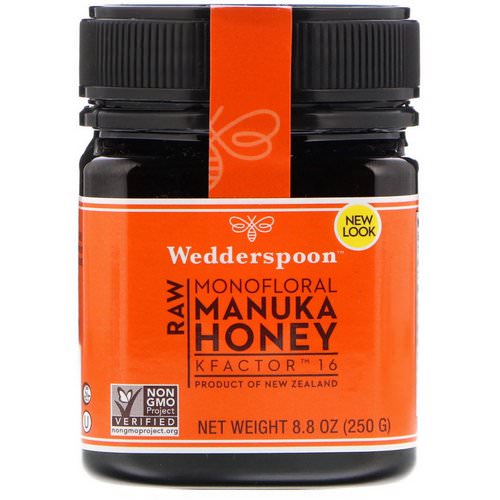 Wedderspoon, Raw Monofloral Manuka Honey, KFactor 16, 8.8 oz (250 g) فوائد