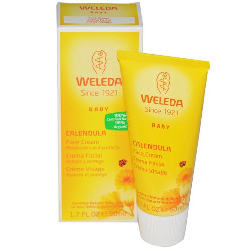 Weleda, Baby, Calendula Face Cream, 1.7 fl oz (50 ml) فوائد