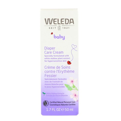 Weleda, Baby, Diaper Care Cream, 1.7 fl oz (50 ml) فوائد