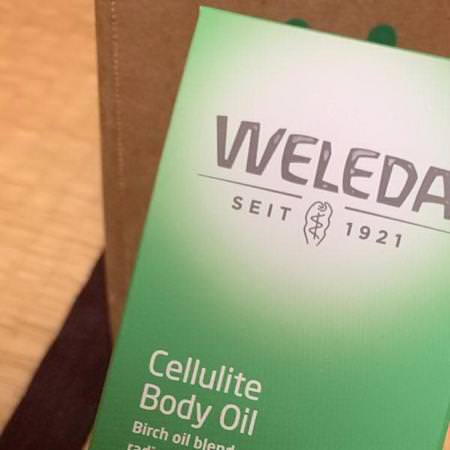 Weleda, Cellulite Body Oil, Almond Extracts, Sensitive Skin, 3.4 fl oz (100 ml)