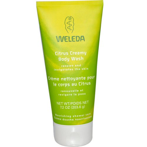 Weleda, Citrus Creamy Body Wash, 7.2 oz (203.6 g) فوائد