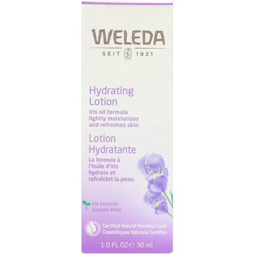 Weleda, Hydrating Facial Lotion, Iris, 1.0 fl oz (30 ml) فوائد