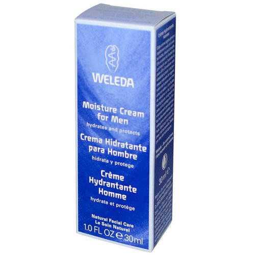 Weleda, Moisture Cream for Men, 1.0 fl oz (30 ml) فوائد