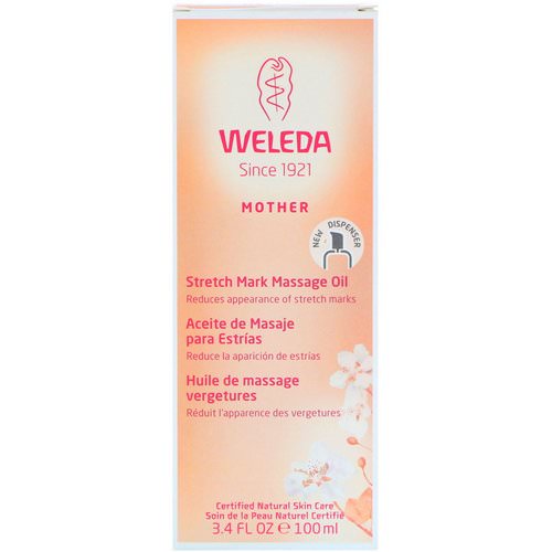 Weleda, Mother, Stretch Mark Massage Oil, 3.4 fl oz (100 ml) فوائد