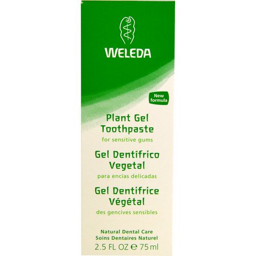 Weleda, Plant Gel Toothpaste, 2.5 fl oz (75 ml) فوائد