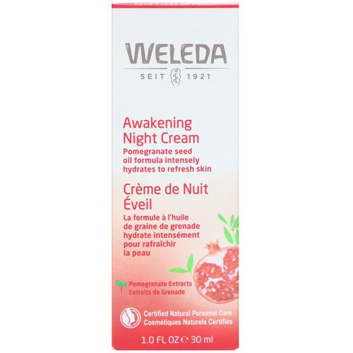 Weleda, Pomegranate Firming Night Cream, 1.0 fl oz (30 ml) فوائد