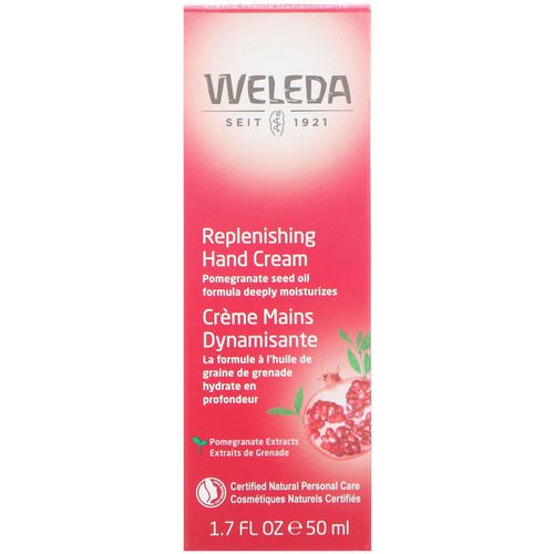Weleda, Replenishing Hand Cream, 1.7 fl oz (50 ml) فوائد