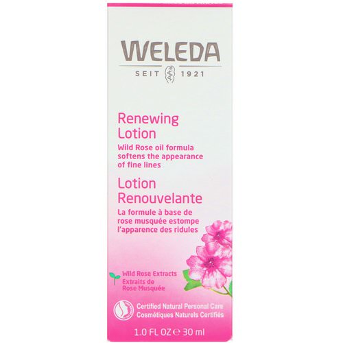 Weleda, Wild Rose, Smoothing Facial Lotion, 1.0 fl oz (30 ml) فوائد