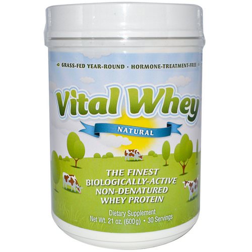 Well Wisdom, Vital Whey, Natural, 1.31 lbs (600 g) فوائد