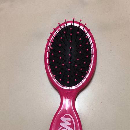 Wet Brush, Mini Detangler Brush, Pink, 1 Brush