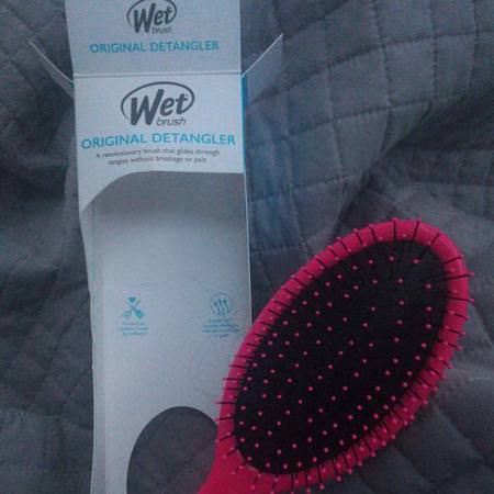 Wet Brush, Original Detangler Brush, Pink, 1 Brush