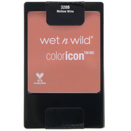 Wet n Wild, Color Icon Blush, Mellow Wine, 0.2 oz (5.85 g):Blush, وجه