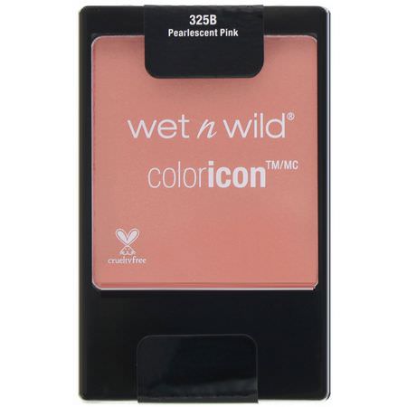 Wet n Wild, Color Icon Blush, Pearlescent Pink, 0.2 oz (5.85 g):Blush, وجه