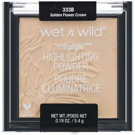 Wet n Wild, MegaGlo Highlighting Powder, Golden Flower Crown, 0.19 oz (5.4 g):تمييز,جه