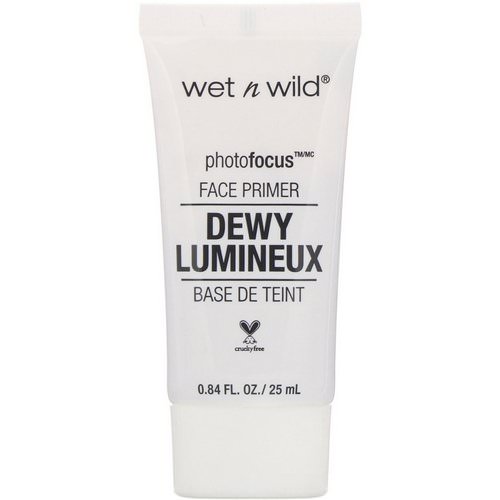 Wet n Wild, PhotoFocus, Dewy Face Primer, Till Prime Dew Us Part, 0.84 fl oz (25 ml) فوائد