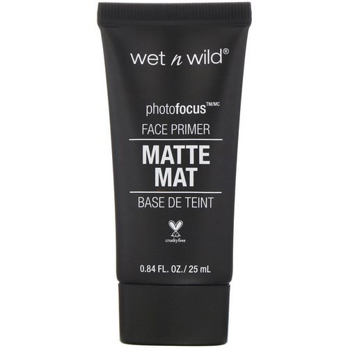 Wet n Wild, PhotoFocus, Matte Face Primer, Partners in Prime, 0.84 fl oz (25 ml) فوائد