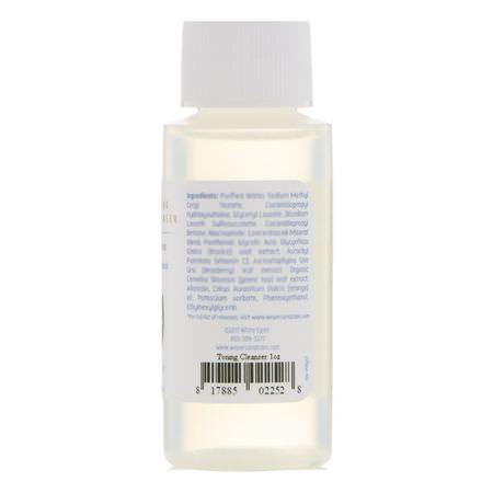White Egret Personal Care, Skin Toning Facial Cleanser, 1 fl oz (30 ml):أحبار, منظفات