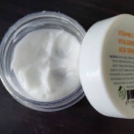 White Egret Personal Care, Vitamin C Hyaluronic Acid Serum, 0.5 oz