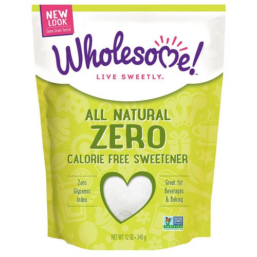 Wholesome, All Natural Zero Calorie Free Sweetener, 12 oz (340 g) فوائد