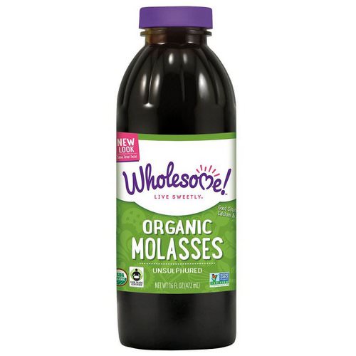 Wholesome, Organic Molasses, Unsulphured, 16 fl oz (472 ml) فوائد