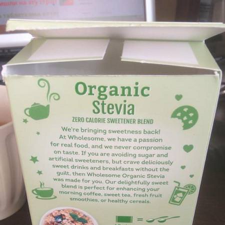 Wholesome Sweeteners Stevia